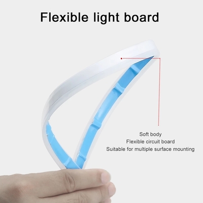 30cm 45cm 60cm Reflektor samochodowy do jazdy dziennej LED Tube Strip Światło przewodnika przepływu hamulca 2 szt.