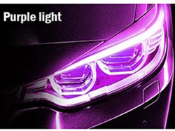 30cm 45cm 60cm Reflektor samochodowy do jazdy dziennej LED Tube Strip Światło przewodnika przepływu hamulca 2 szt.