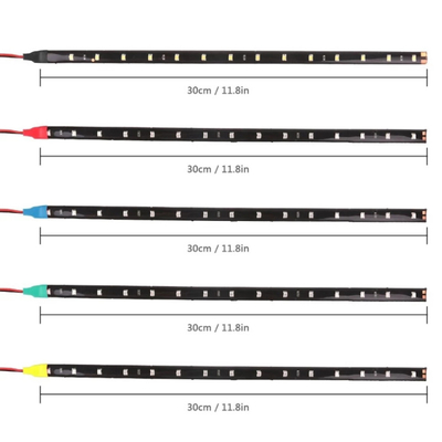 30cm Reflektor samochodowy LED Tube Strip 3528 Patch Awaryjne światło ostrzegawcze