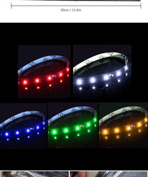 30cm Reflektor samochodowy LED Tube Strip 3528 Patch Awaryjne światło ostrzegawcze