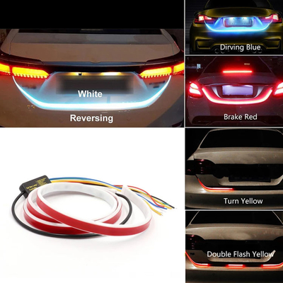 Streamer Wodoodporny reflektor samochodowy Led Tube Strip Awaryjne światło ostrzegawcze drzwi samochodu 1,2 m / 1,5 m