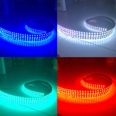 Kolorowe sterowanie głosowe Ambience Reflektor samochodowy Led Strip Dekoracyjny RF Rgb 5050