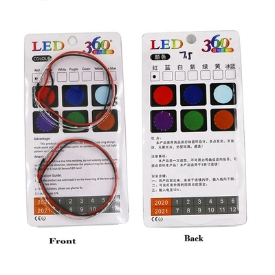 RGB 2,5 3,0 cala LED Samochodowe oświetlenie otoczenia Pierścień reflektora LED Diabelskie oczy