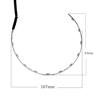 DC12V 5000lm Kontrola aplikacji LED Samochodowe oświetlenie otoczenia Projektor SMD Auto Styling Demon Led Halo Rings Kit