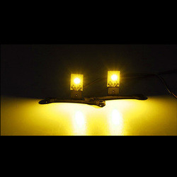 Mini Car Auto Motorcycle Zmodyfikowany Angel Devil Eyes Reflektor T Shape 5W IP67