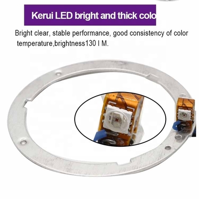 DRL RGB Halo Rings Wnętrze samochodu Led Ambient Lights CCFL Angel Devil Eyes 80mm 95mm 105mm 110mm