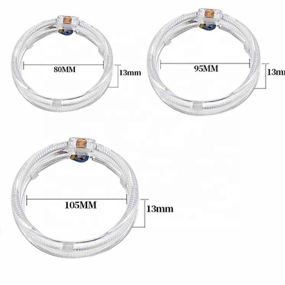 DRL RGB Halo Rings Wnętrze samochodu Led Ambient Lights CCFL Angel Devil Eyes 80mm 95mm 105mm 110mm