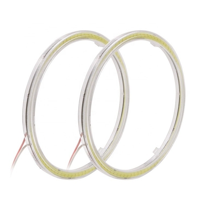 Motocykl DRL LED Światła otoczenia samochodu Lampa przeciwmgielna COB 60mm 70mm 80mm 90mm 100mm 110mm