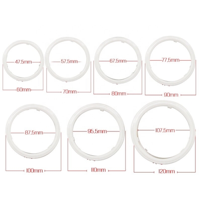 Światło bawełniane Cob Led Angel Eyes Reflektor samochodowy Apertura 70 MM CZERWONA NIEBIESKA Lampa przeciwmgielna 12-18 V 60 MM 80 MM