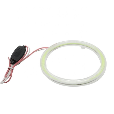 Reflektor samochodowy Cob 90mm Angel Eyes CZERWONY NIEBIESKI Lampa przeciwmgielna 12-18V