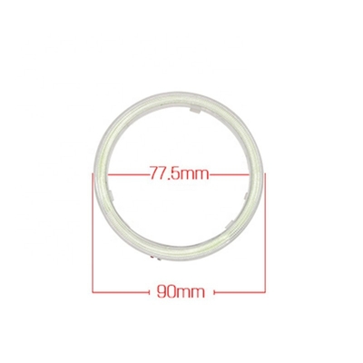Reflektor samochodowy Cob 90mm Angel Eyes CZERWONY NIEBIESKI Lampa przeciwmgielna 12-18V