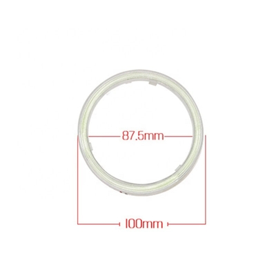 Cob Angel Eyes LED Samochodowe oświetlenie otoczenia 100MM CZERWONA NIEBIESKA Lampa przeciwmgielna 12-18V