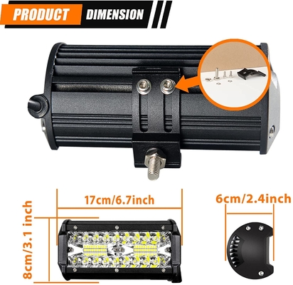 Wysokiej mocy 200W LED światła drogowe IP68 wodoodporny materiał ze stopu aluminium