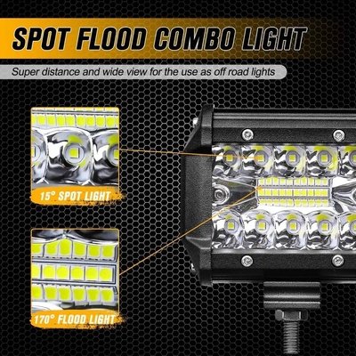 Światła drogowe LED ze stopu aluminium 10-30V LED Light Bar For Vehicle