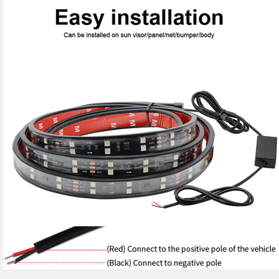 24V 5050 SMD 5A 2.4m Światła wewnętrzne samochodu