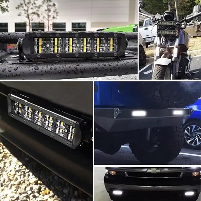 6D Reflektor Off Road LED Light Bar 4x4 12V 24V Jednorzędowy pas samochodowy