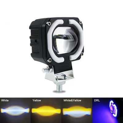 4x4 Offroad Lampa pracy LED Światła główne Mgła Światło jazdy 12-80V 4 cali 30W Dwa kolory
