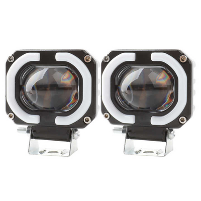 4x4 Offroad Lampa pracy LED Światła główne Mgła Światło jazdy 12-80V 4 cali 30W Dwa kolory