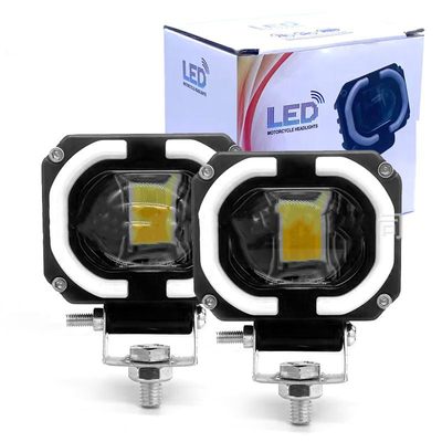 4x4 Offroad Lampa pracy LED Światła główne Mgła Światło jazdy 12-80V 4 cali 30W Dwa kolory