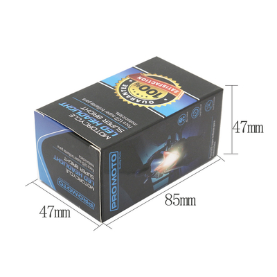 Mini światło jazdy DRL Motocyklowe światło przednie LED żarówka H4 H6 BA20D P15D Samochód Rybie oko Projektor Obiektyw podwójny kolor