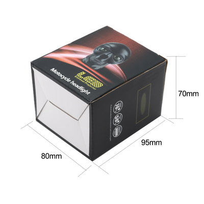 3calowe 40w motocyklowe reflektory głowicy zewnętrzne reflektory LED Mini światło jazdy podwójne kolory