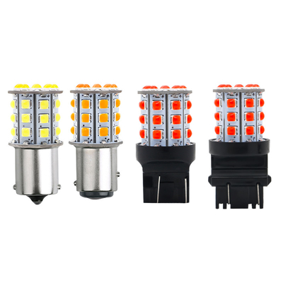 Długotrwałe białe sygnały skrętowe LED dla samochodów 12V Aluminiowy stop Biały Żółty Czerwony 3030 33SMD