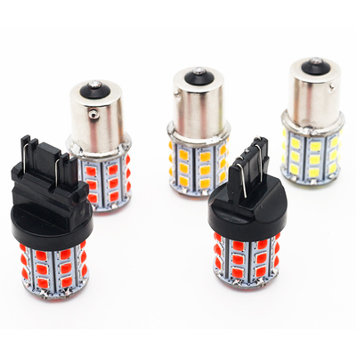 Długotrwałe białe sygnały skrętowe LED dla samochodów 12V Aluminiowy stop Biały Żółty Czerwony 3030 33SMD