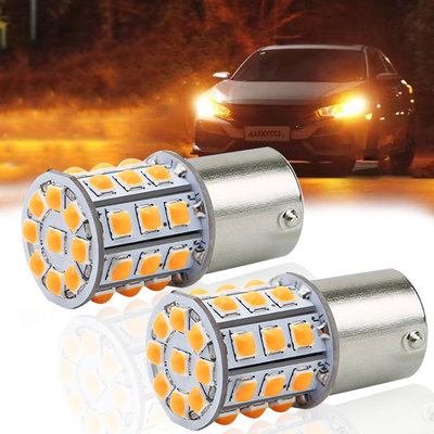 Długotrwałe białe sygnały skrętowe LED dla samochodów 12V Aluminiowy stop Biały Żółty Czerwony 3030 33SMD