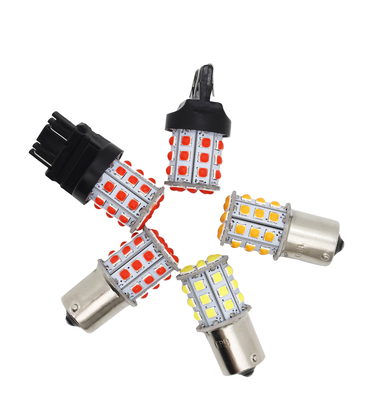 Długotrwałe białe sygnały skrętowe LED dla samochodów 12V Aluminiowy stop Biały Żółty Czerwony 3030 33SMD