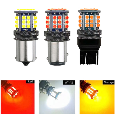 Zestaw aluminium LED sygnały skrętu wskaźniki 3030 39 SMD 12v 1156 BA15S 1157 BAY15D T20 T25 sygnał skrętu samochodu