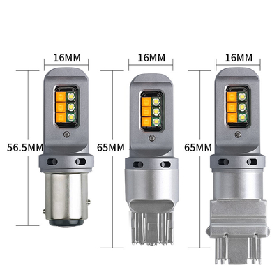 Długotrwałe światła sygnalizacyjne 5W LED z 1156 uniwersalnymi żarówkami LED 12smd 1156 P21W BA15S PY21W 3157 7443 Canbus