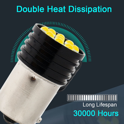 1157 BAY15D LED P21/5W 1156 BA15S P21W żarówki LED 9 SMD 3030 R5W R10W Samochodowa lampy tylne