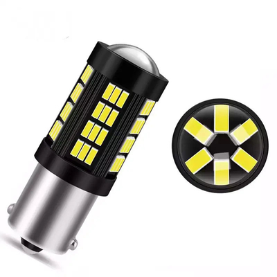 1157 1156 4014 66 SMD światło hamulcowe LED Samochody odwracające wnętrze żarówki LED Auto Canbus