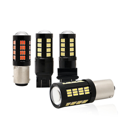 1157 1156 4014 66 SMD światło hamulcowe LED Samochody odwracające wnętrze żarówki LED Auto Canbus