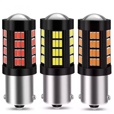 1157 1156 4014 66 SMD światło hamulcowe LED Samochody odwracające wnętrze żarówki LED Auto Canbus