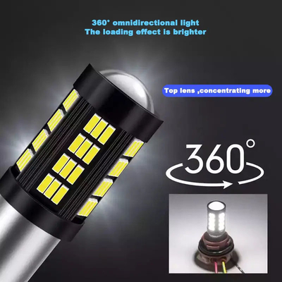 1157 1156 4014 66 SMD światło hamulcowe LED Samochody odwracające wnętrze żarówki LED Auto Canbus