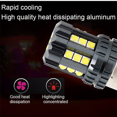 Białe światła świetlne LED Auto 12V 24V 2835 45SMD 1156 1157 T25 3156 3157 T20 7440 7443 Canbus Żarówki samochodowe Led