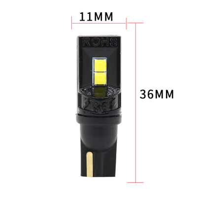 360 stopni LED żarówki T10 194 168 147 W5W 3030 Samochód LED żarówki wnętrza błędu wolne Licencja tablica światło