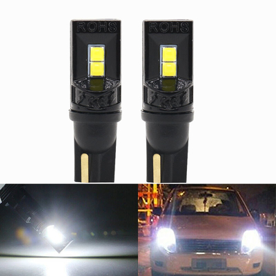 360 stopni LED żarówki T10 194 168 147 W5W 3030 Samochód LED żarówki wnętrza błędu wolne Licencja tablica światło