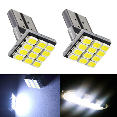 Moc 9W żarówki LED wodoodporne IP67 360 stopni światło samochodowe 12v T10 12SMD 1206 3020