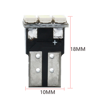 Moc 9W żarówki LED wodoodporne IP67 360 stopni światło samochodowe 12v T10 12SMD 1206 3020
