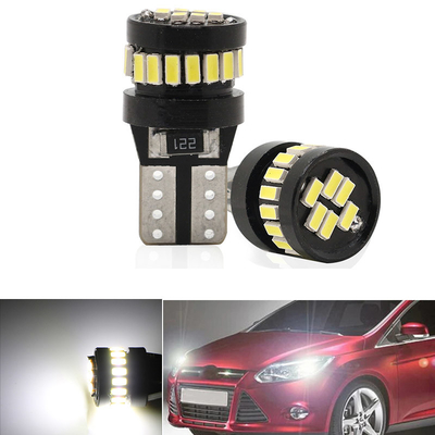 3014 LED Chip Automotive żarówki białe światło 360 stopni kąt wiązki T10 3014 24smd stały prąd Jasny żarówka LED