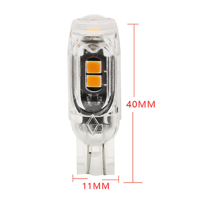 360 stopni LED żarówka samochodowa tablica rejestracyjna światło T10 2835 3030 5smd LED Highlight 5W5 Niepolarna lampa mała szerokość