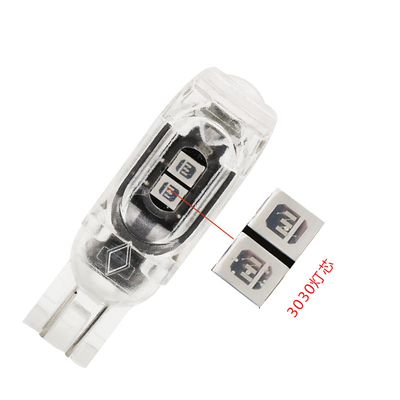 360 stopni LED żarówka samochodowa tablica rejestracyjna światło T10 2835 3030 5smd LED Highlight 5W5 Niepolarna lampa mała szerokość