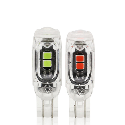360 stopni LED żarówka samochodowa tablica rejestracyjna światło T10 2835 3030 5smd LED Highlight 5W5 Niepolarna lampa mała szerokość