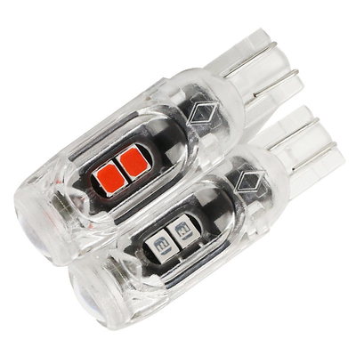 360 stopni LED żarówka samochodowa tablica rejestracyjna światło T10 2835 3030 5smd LED Highlight 5W5 Niepolarna lampa mała szerokość