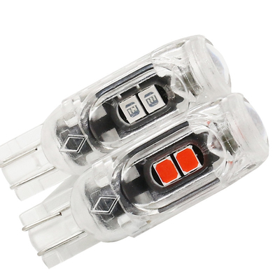 360 stopni LED żarówka samochodowa tablica rejestracyjna światło T10 2835 3030 5smd LED Highlight 5W5 Niepolarna lampa mała szerokość