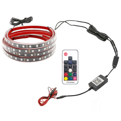 Światła wewnętrzne samochodowe LED Wielokolorowe sterowanie zdalne elastyczne ABS 12V Samochodowe światło LED