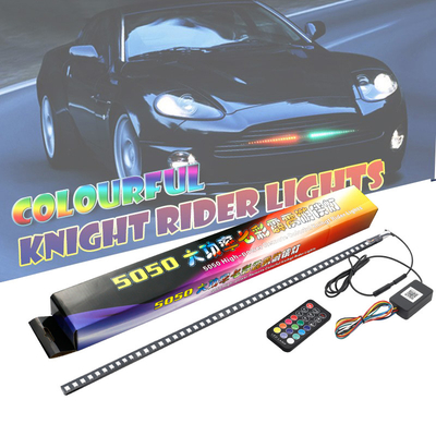 Uniwersalne światła ABS Wnętrze samochodu LED Wodoszczelne 56CM Samochodowe światło błyskowe Strobe Light Knight Rider Scanner Light