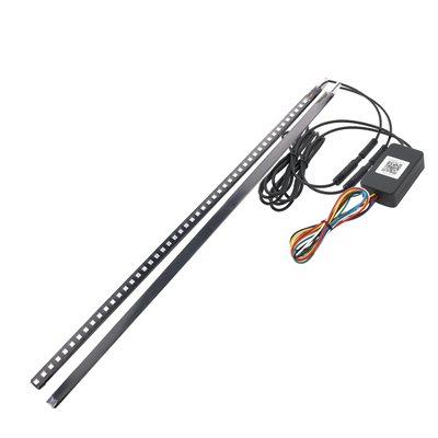 Uniwersalne światła ABS Wnętrze samochodu LED Wodoszczelne 56CM Samochodowe światło błyskowe Strobe Light Knight Rider Scanner Light